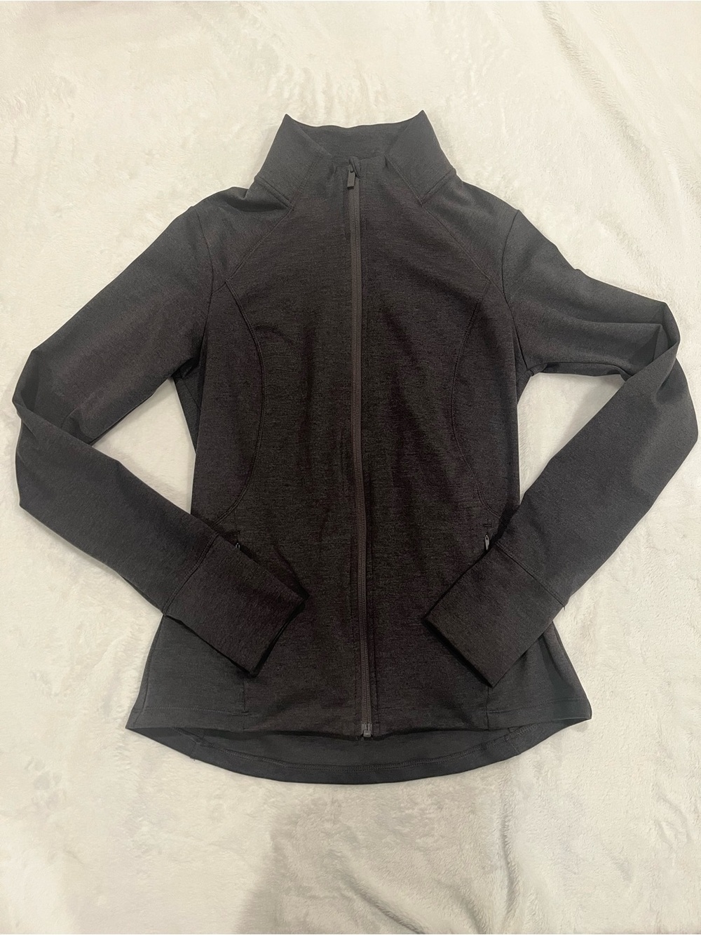 All In Motion Women's Brushed Sculpt Full Zip Jacket - XS